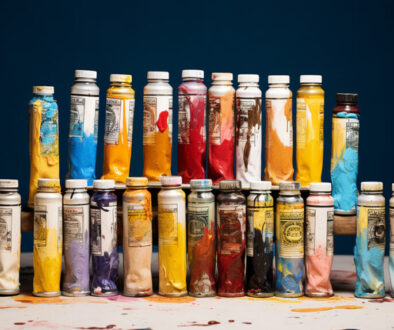 Old Tubes Of Oil Paint